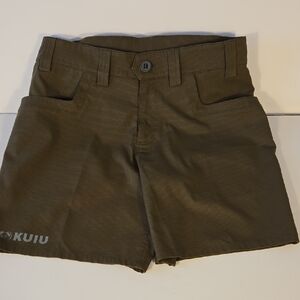 KUIU Men's Khaki Tiburon 7" Shorts Sz 30